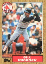 1987 Topps Baseball Cards      764     Bill Buckner